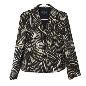 Evan-Picone Lightweight Three Button Blazer Suit Jacket, Petite Size 6P